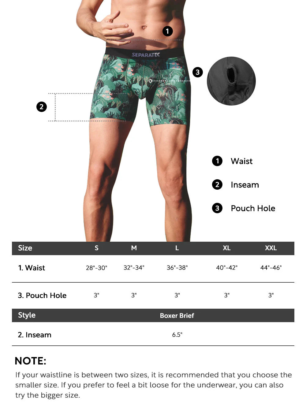 Jungle Printed Bamboo Rayon Boxer Briefs 3 Pack
