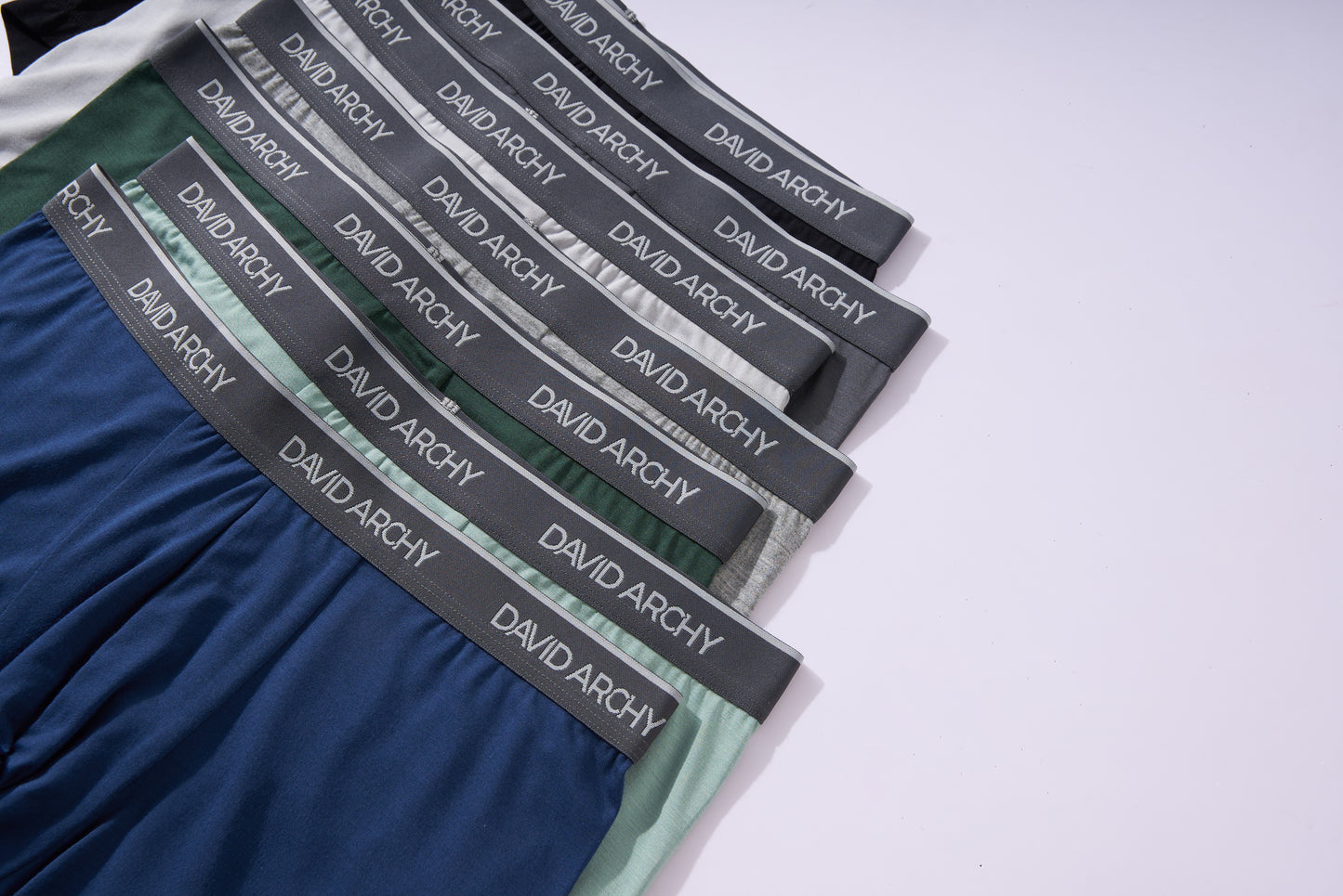 4 Pack Men's Bamboo Rayon Trunks – No Fly Underwear with Pouch