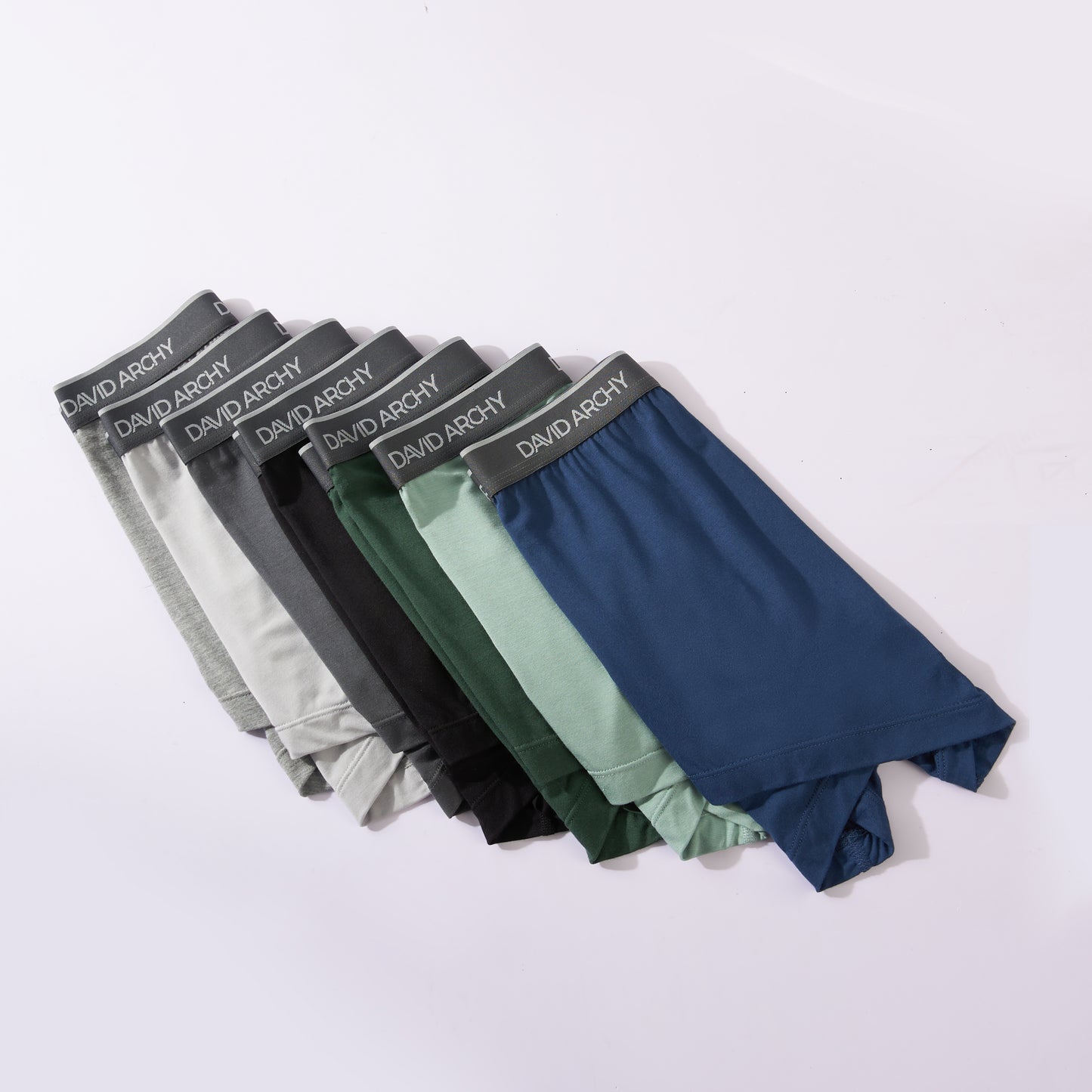 4 Pack Men's Bamboo Rayon Trunks – No Fly Underwear with Pouch
