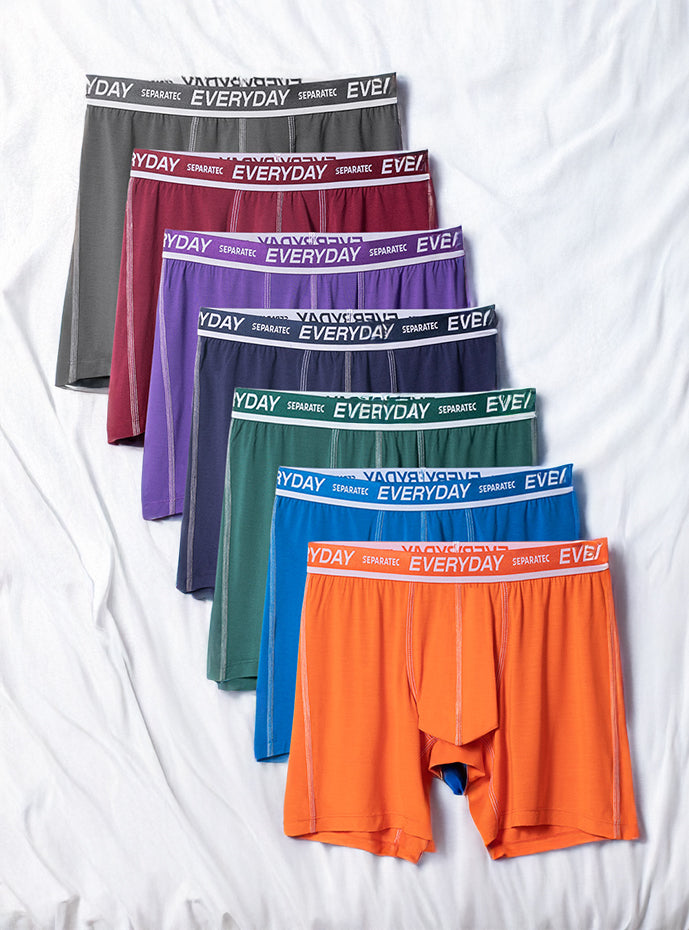 Everyday Cotton Dual Pouch Boxer Briefs – 7 Pack