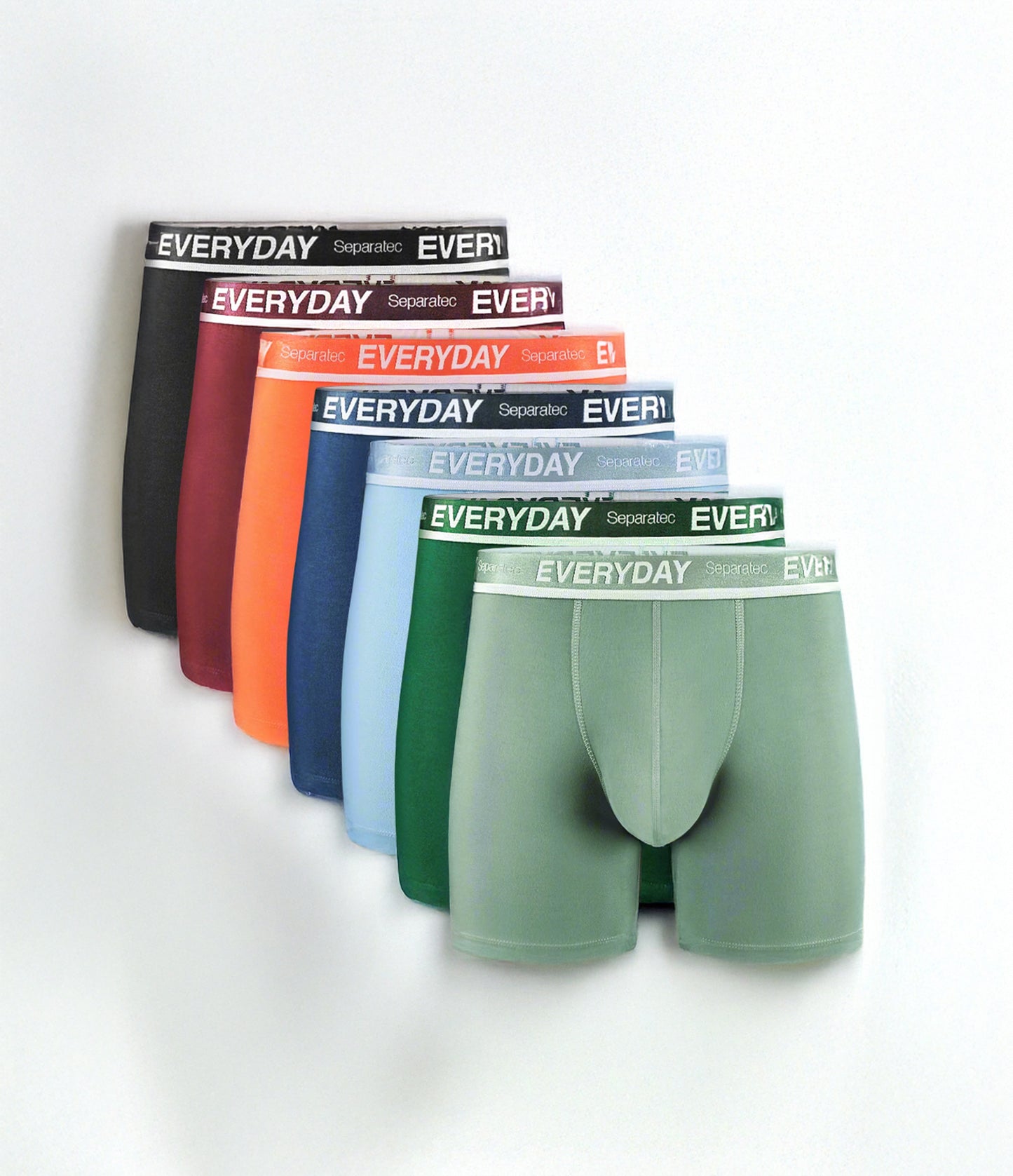 Everyday Cotton Dual Pouch Boxer Briefs – 7 Pack