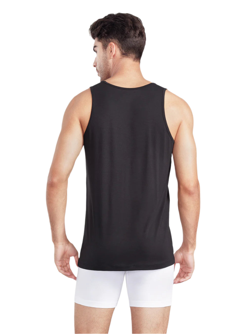 3 Pack Men's Moisture-Wicking Bamboo Rayon Tank Tops