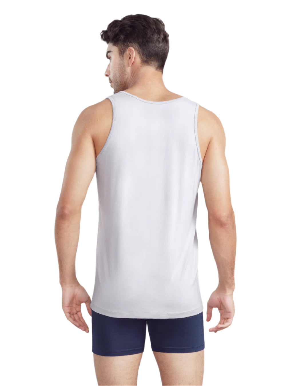 5 Pack Men's Moisture-Wicking Bamboo Rayon Tank Tops