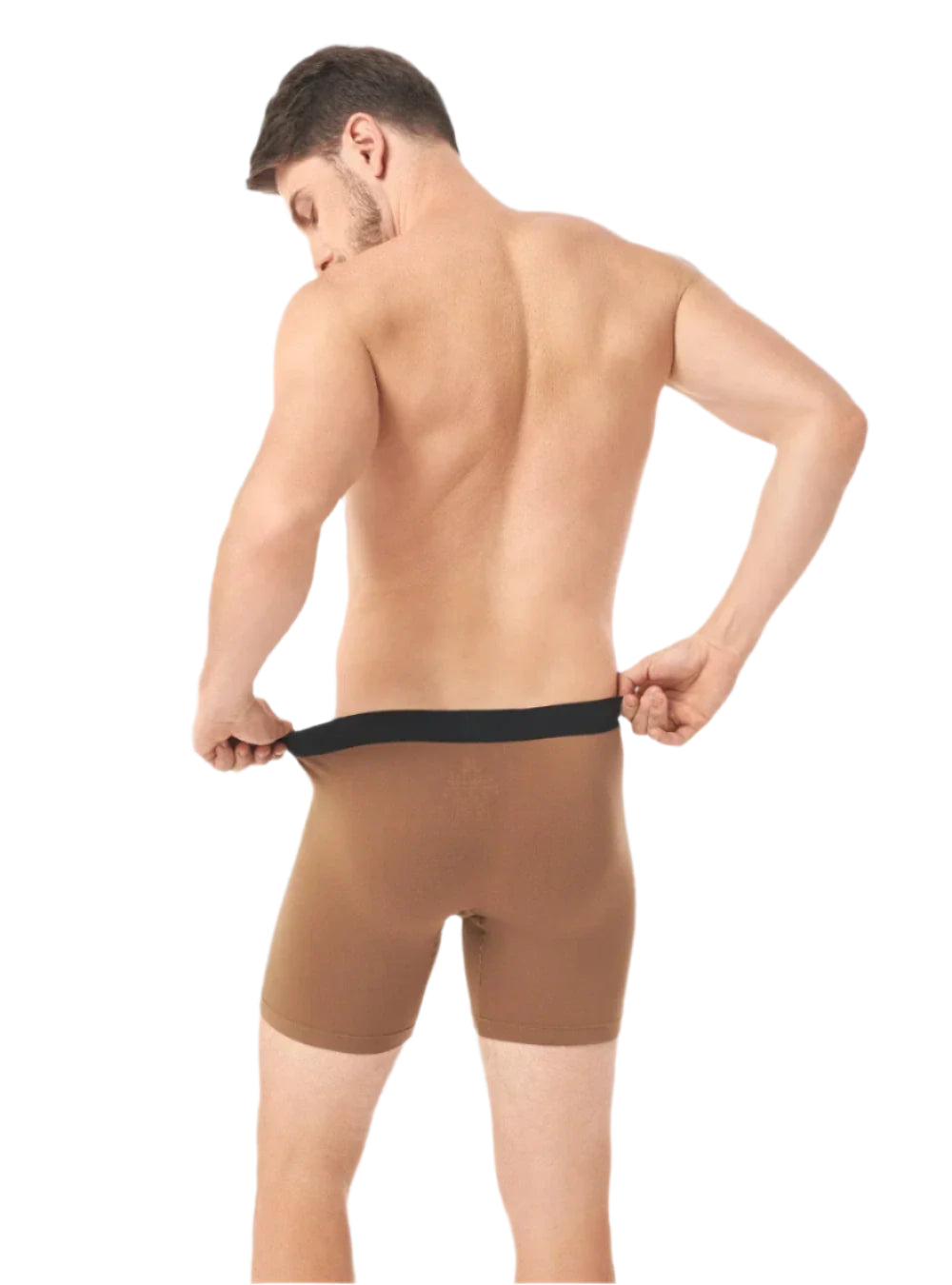 Men's Bamboo Rayon Boxer Briefs with 3D Pouch – 7 Pack, Earth Colors