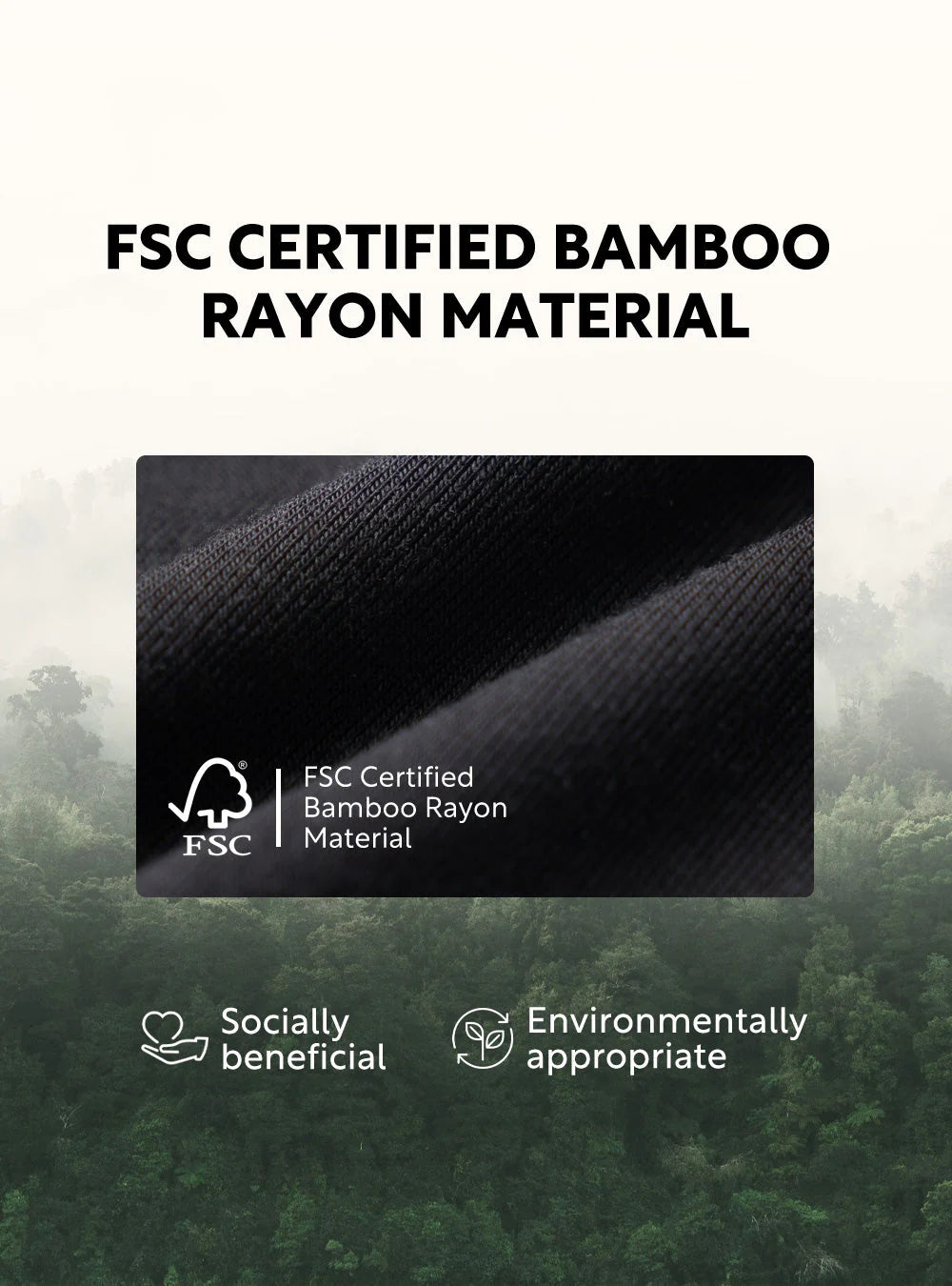 Bamboo Rayon Breathable Boxer Briefs 6 Pack