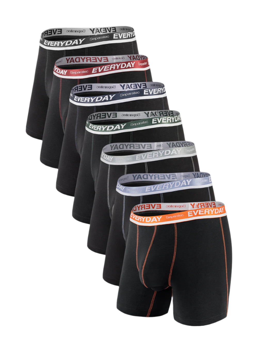 Everyday Cotton Dual Pouch Boxer Briefs – 7 Pack