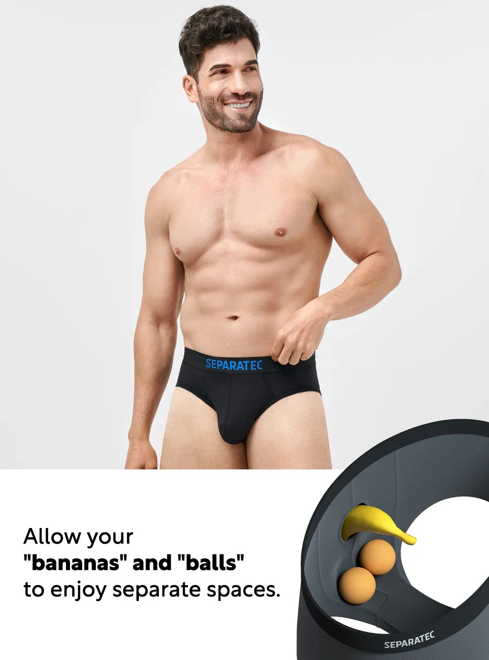Men's Colorful Everyday Bamboo Rayon Briefs – 7 Pack