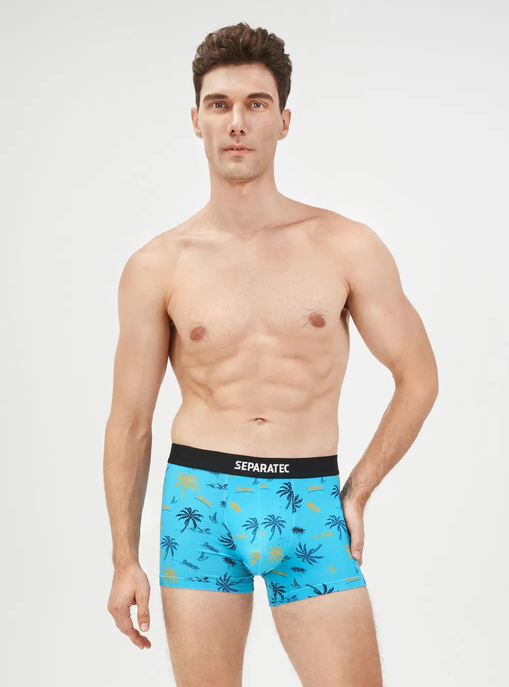 Seaworld Printed Bamboo Rayon Boxer Briefs 3 Pack