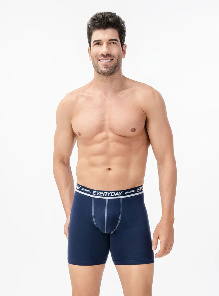 Everyday Cotton Dual Pouch Boxer Briefs – 7 Pack