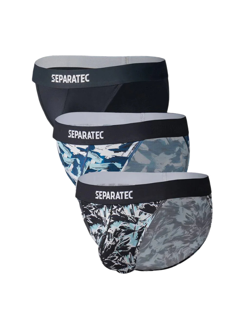 Blossom Printed Bamboo Rayon Bikinis 3 Pack