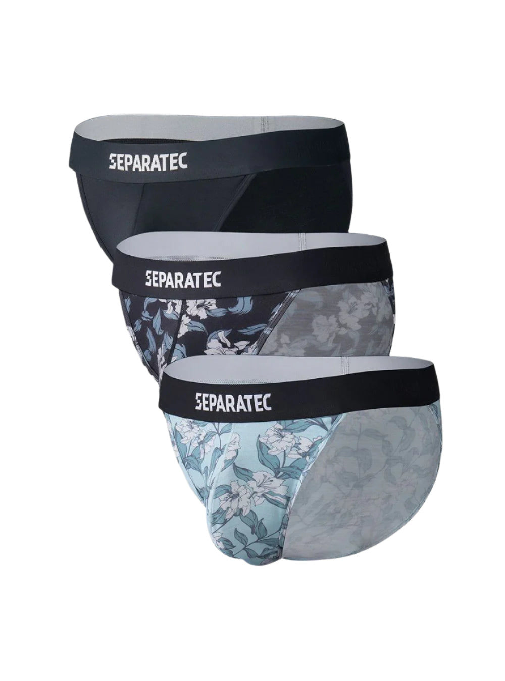 Blossom Printed Bamboo Rayon Bikinis 3 Pack