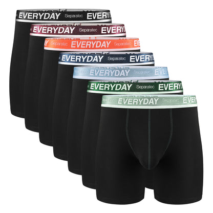 Everyday Cotton Dual Pouch Boxer Briefs – 7 Pack