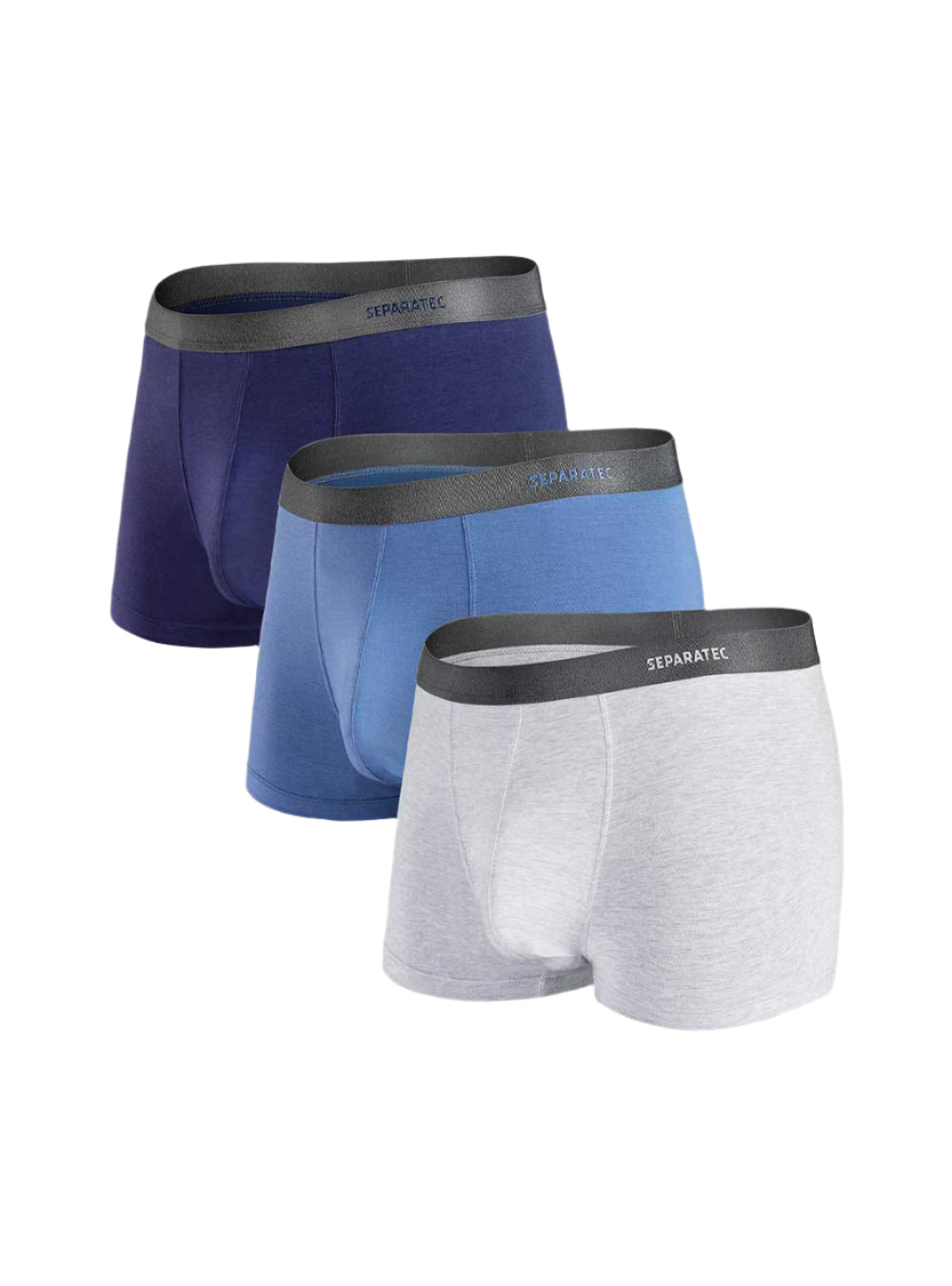 Stylish Classic Bamboo Rayon Trunks 3 Pack