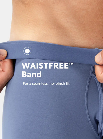 Men’s Seamless Boxer Briefs – Soft Bamboo Underwear with Fly (4-Pack)